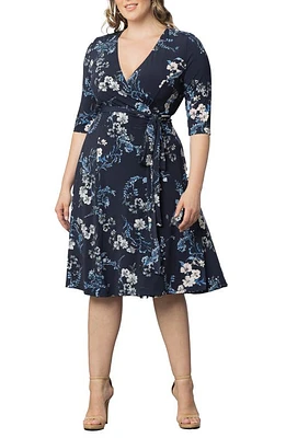 Kiyonna Signature A-Line Wrap Dress at Nordstrom,