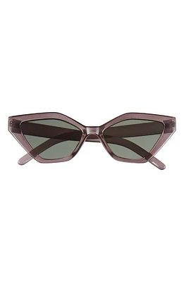 BP. 55mm Cat Eye Sunglasses in Clear Grey at Nordstrom