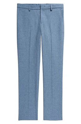 Tallia Kids' Linen Blend Dress Pants Blue at Nordstrom,