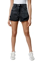 BLANKNYC Raw Hem High Waist Denim Shorts Sabotage at Nordstrom,