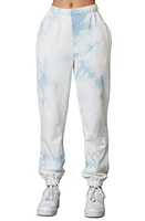 Nia Perfect Tie Dye Sweatpants in Sky at Nordstrom, Size Small