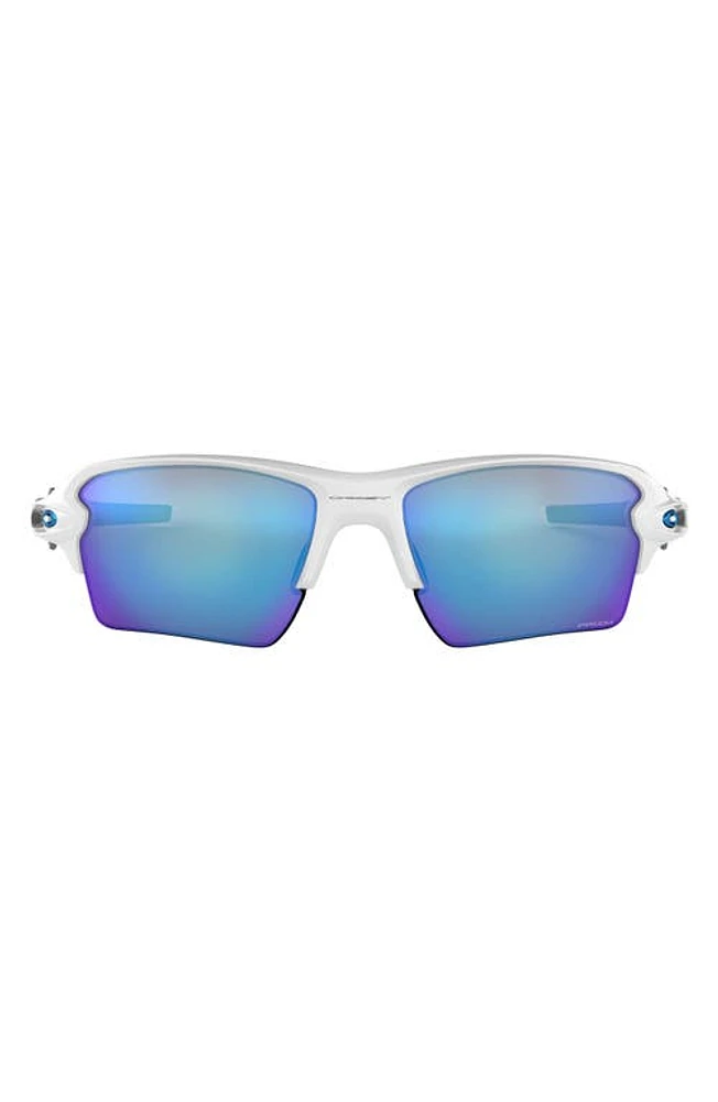 Oakley Flak 2.0 XL 59mm Prizm Sunglasses in White at Nordstrom