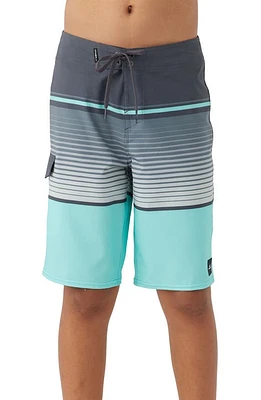 O'Neill Kids' Lennox Stripe Board Shorts at Nordstrom,