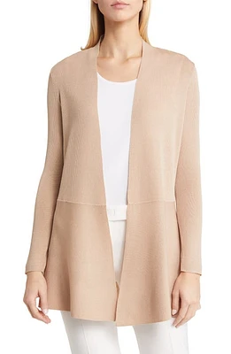 Anne Klein Peplum Long Cardigan at Nordstrom,