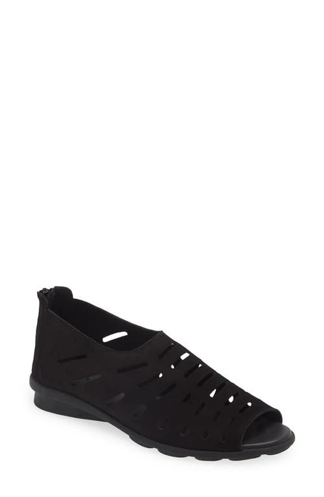 Arche Denlyi Cutout Slip-On in Noir at Nordstrom, Size 6Us