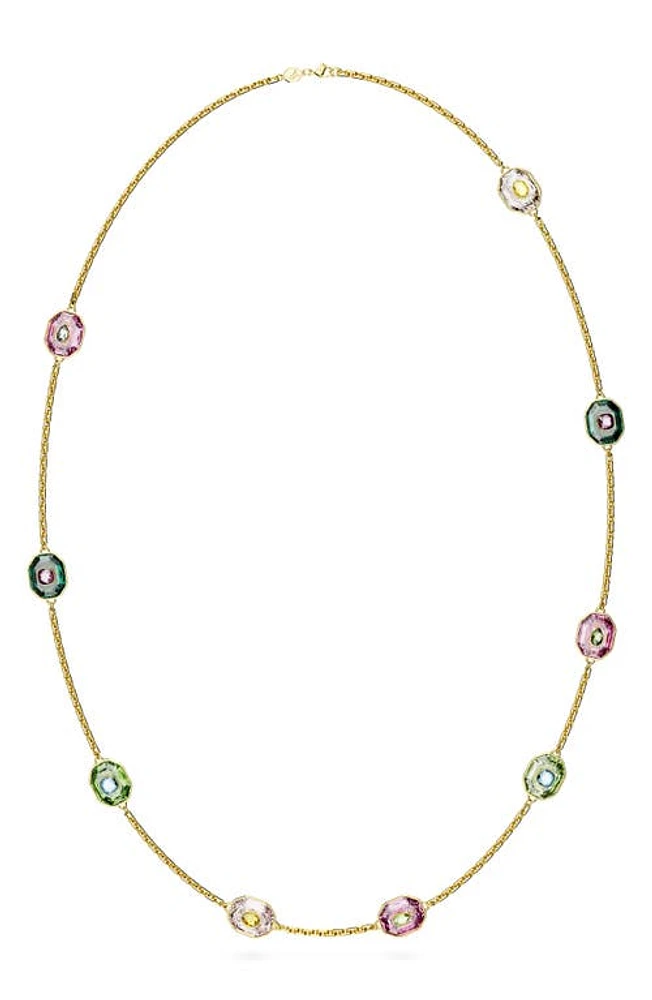 Swarovski Chroma Crystal Station Necklace in Multi-Colored at Nordstrom