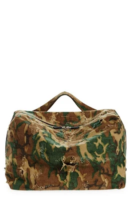 Givenchy Large Pandora Camo Print Duffle Bag in Brown/Khaki at Nordstrom