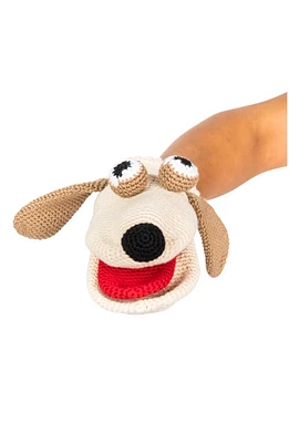 Cuddoll Dog Hand Puppet in Beige at Nordstrom