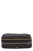 Anya Hindmarch Zip Around Nylon Jewelry Case in Black at Nordstrom