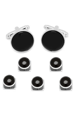 Cufflinks, Inc. Onyx Cuff Links & Studs Set in Black at Nordstrom