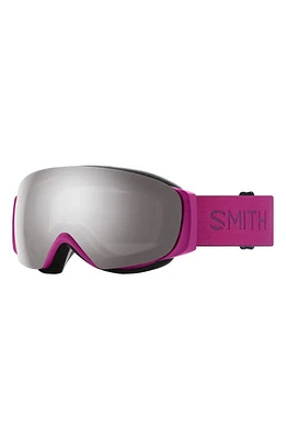 Smith I/O MAG 164mm Snow Goggles in Fuchsia /Chromapop Platinum at Nordstrom