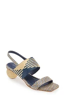 KOKO + PALENKI Aria 2 Sandal Navy Multi Raffia at Nordstrom,