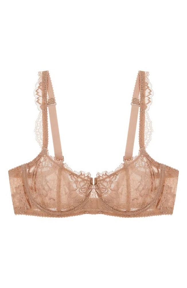 JOURNELLE Isabel Lace Underwire Balconette Bra at Nordstrom,