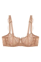 JOURNELLE Isabel Lace Underwire Balconette Bra at Nordstrom,