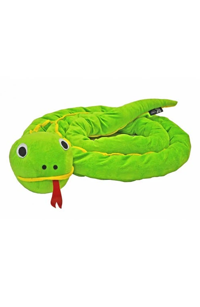 PLAYLEARN 13-Foot Plush Counting Snake in Green at Nordstrom