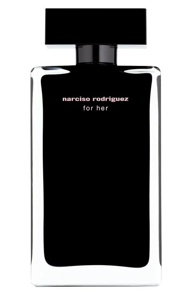 Narciso Rodriguez For Her Eau de Toilette at Nordstrom, Size 3.3 Oz