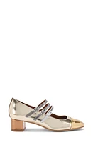 Kurt Geiger London Pierra Mary Jane Pump Gold at Nordstrom,