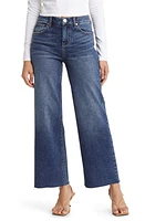 1822 Denim High Waist Raw Hem Wide Leg Jeans Knox at Nordstrom,