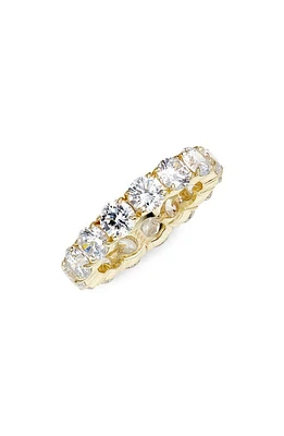 Melinda Maria The Grand Heiress Eternity Ring in Gold White Diamondettes at Nordstrom