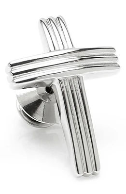 Cufflinks, Inc. Cross Lapel Pin in Silver at Nordstrom