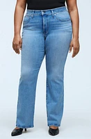 Madewell Kick Out Crease Edition Jeans Merrigan Wash at Nordstrom,