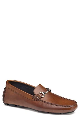 Johnston & Murphy COLLECTION Dayton Bit Driving Loafer Brown Italian Calfskin at Nordstrom,