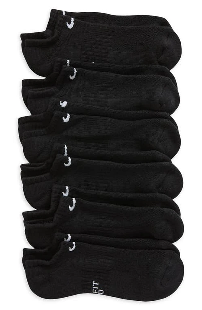 Nike Everyday Cushioned No-Show Socks - Pack of 6 at Nordstrom,