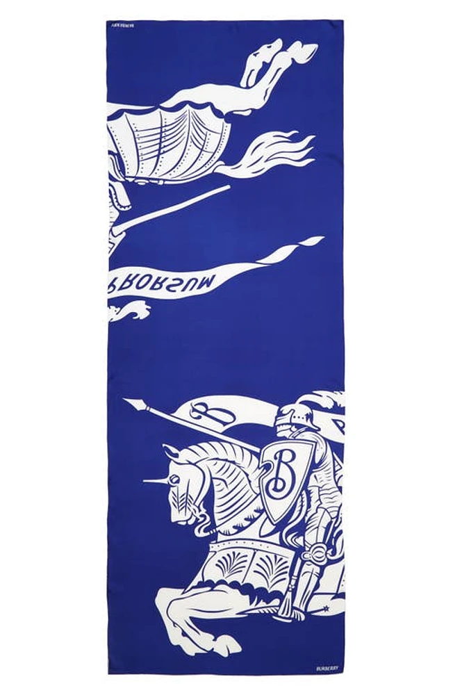 burberry EKD Silk Scarf in Knight at Nordstrom