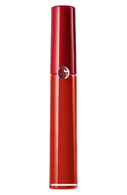 ARMANI beauty Lip Maestro Matte Liquid Lipstick in 418 Burn Red at Nordstrom