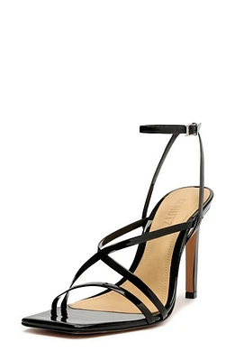 Schutz Bari Ankle Strap Sandal in Black at Nordstrom, Size 9.5