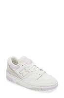 New Balance 550 Basketball Sneaker White/Thistle at Nordstrom, M