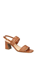 Bella Vita Xannon Block Heel Slingback Sandal Tan at Nordstrom,