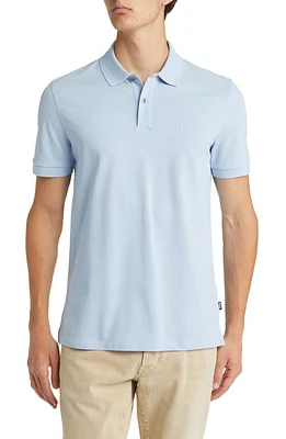 BOSS Pallas Cotton Polo in Light Blue at Nordstrom, Size Xx-Large