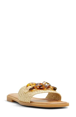 ALDO Ezie Slide Sandal Open Natural at Nordstrom,