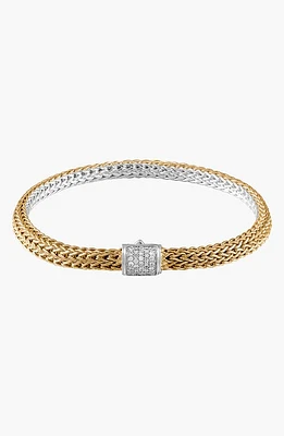 John Hardy Classic Chain Extra Small Bracelet, 5mm in Gold/Silver at Nordstrom