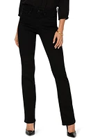 NYDJ Barbara High Waist Stretch Bootcut Jeans Black at Nordstrom