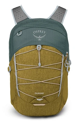 Osprey Quasar 26-Liter Backpack in Green Tunnel/Brindle Brown at Nordstrom