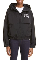 burberry Sutterby EKD Hooded Jacket Black at Nordstrom,