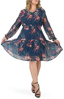 Standards & Practices Prairie Chiffon Long Sleeve Dress at Nordstrom,