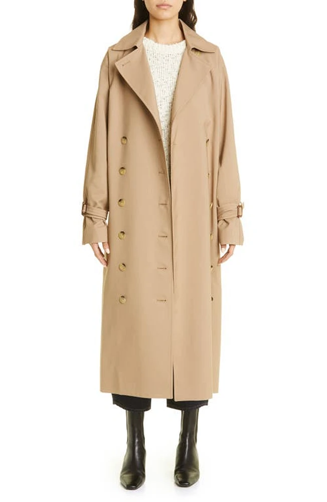 TOTEME Signature Trench Coat Khaki at Nordstrom, Us