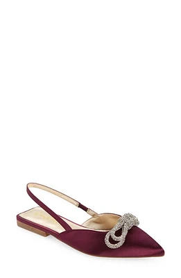 Lilly Pulitzer Brit Pointed Toe Slingback Flat Amarena Cherry at Nordstrom,