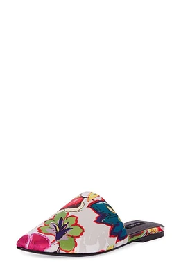 Natori Adore Floral Mule Natural at Nordstrom,