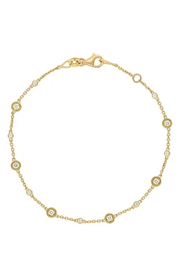 Bony Levy Monaco Diamond Bracelet in 18K Yellow Gold at Nordstrom, Size 7