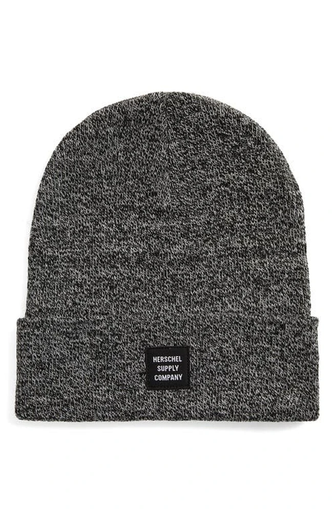 Herschel Supply Co. Abbott Knit Beanie in Heather Black at Nordstrom