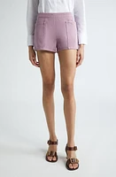 Max Mara Alibi Denim Shorts Wisteria at Nordstrom,