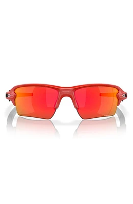 Oakley Flak 2.0 XL 59mm Prizm Rectangle Sunglasses in Red at Nordstrom