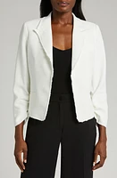 halogen(r) Raw Hem Crop Blazer at Nordstrom,