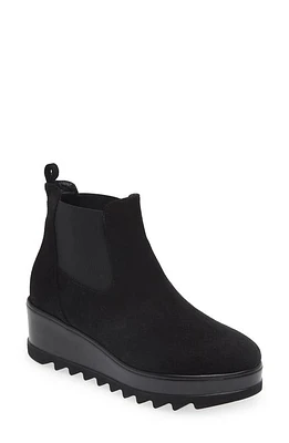 Cordani Alice Wedge Chelsea Boot Camoscio Nero at Nordstrom,