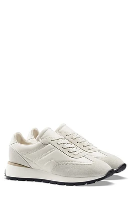 Koio Retro Runner Leather Sneaker in Cloud at Nordstrom, Size 8