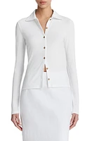 Vince Pima Cotton Blend Button-Up Shirt at Nordstrom,